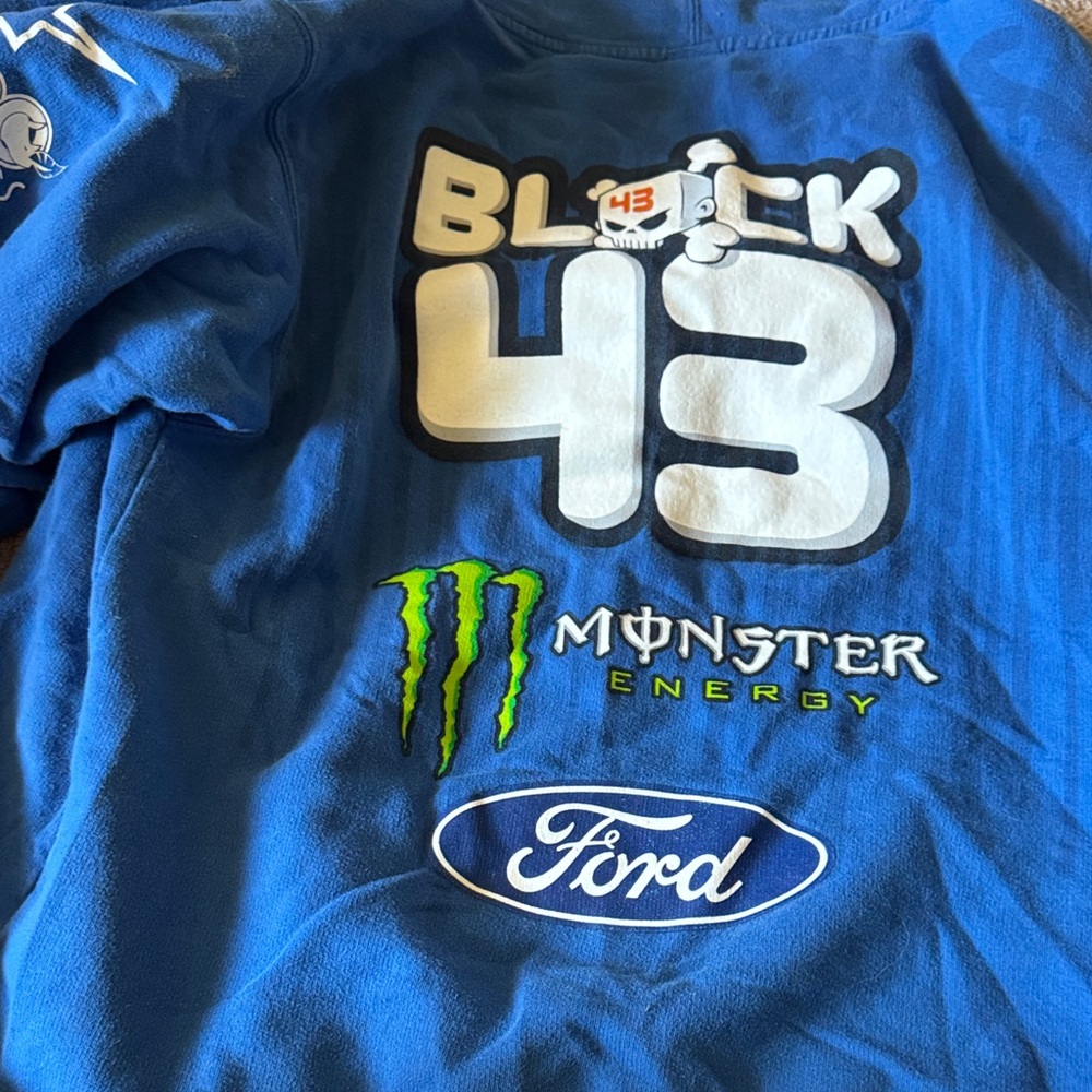 Vintage y2k grail Ken block racing ford dc shoes hoodie
